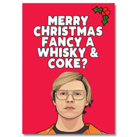 Whisky & Coke Christmas Card